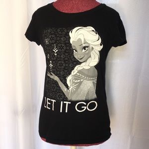 Disney Frozen Black Elsa Tee